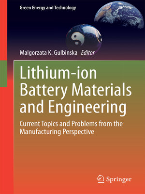 cover image of Lithium-ion Battery Materials and Engineering